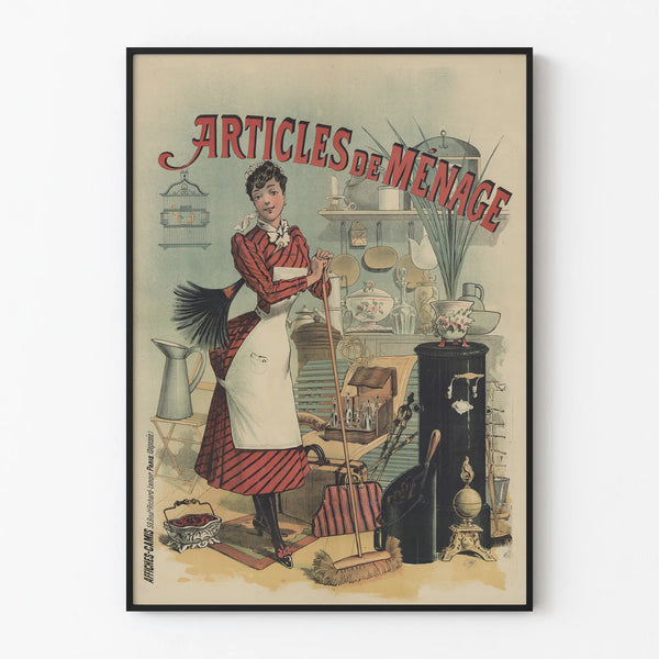 Vintage Poster Household Items Wall Decoration