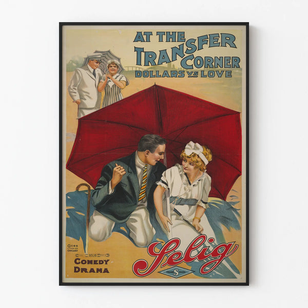Vintage Poster at The Transfer Corner - Classic Dramatic Comedy