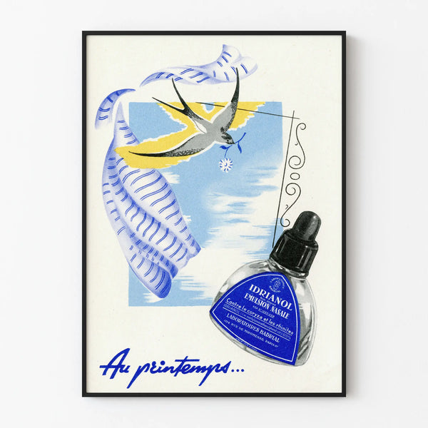 Vintage Poster at Spring - Wall Decoration Artem Legrand