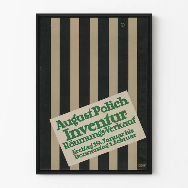 Vintage Poster Inventory Clearance Sale August Polich