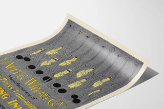 Vintage advertising poster for Ault & Wiborg in lithography