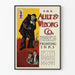 Vintage advertising poster Ault & Wiborg Printing Inks