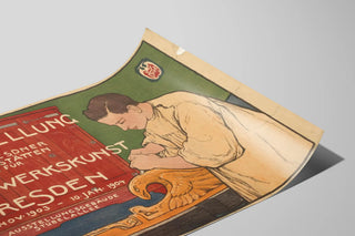 Vintage poster for the Dresden craftsmanship exhibition 1903-1904 — artwork view