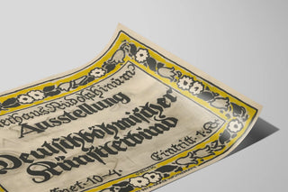 Exhibition Poster Kunstlerhaus Rudolphinum - German-Bohemian Artists' Association — artwork view