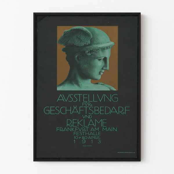Vintage poster for trade and advertising exhibition 1913