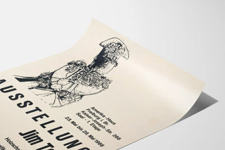 Vintage Jim Todd Exhibition Poster 1966