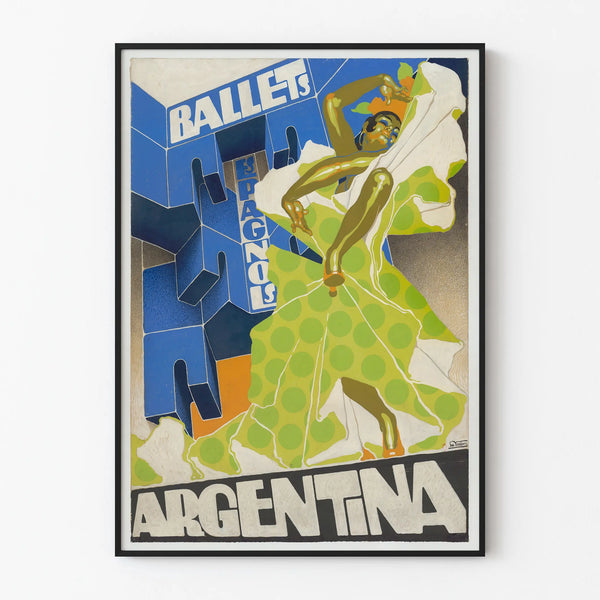 Spanish Ballets Argentina Wall Decoration Poster