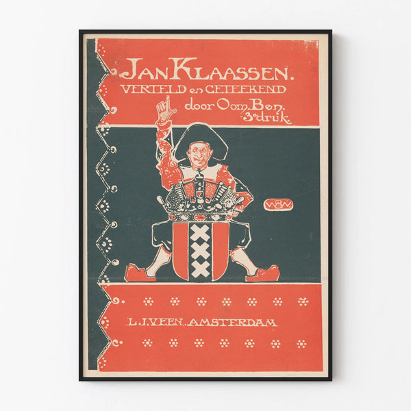 Vintage Jan Klaassen Poster 1913 Style Art Deco