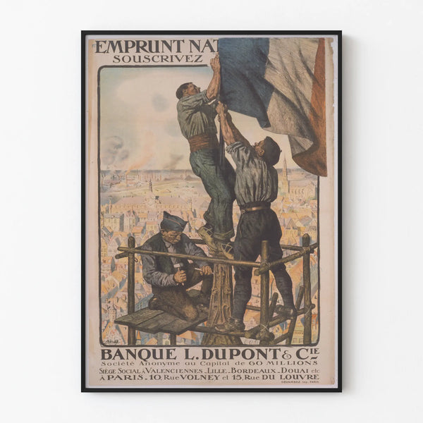 Vintage poster Banque L. Dupont & Cie National Loan