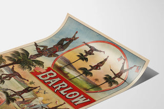 Vintage poster Barlow - The essential acrobatic wonders