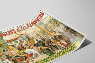 Vintage Poster Barnum & Bailey’s New Superb Spectacle Cleopatra — artwork view