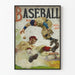 Vintage Poster of Baseball Magazine Cover August 1917