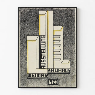 Bauhaus Weimar 1923 Poster - Art Deco and Geometric Poster