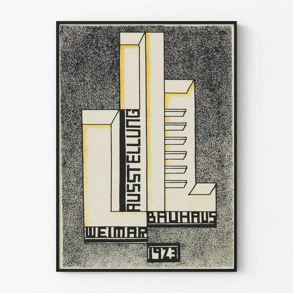 Bauhaus Weimar 1923 Poster - Art Deco and Geometric Poster