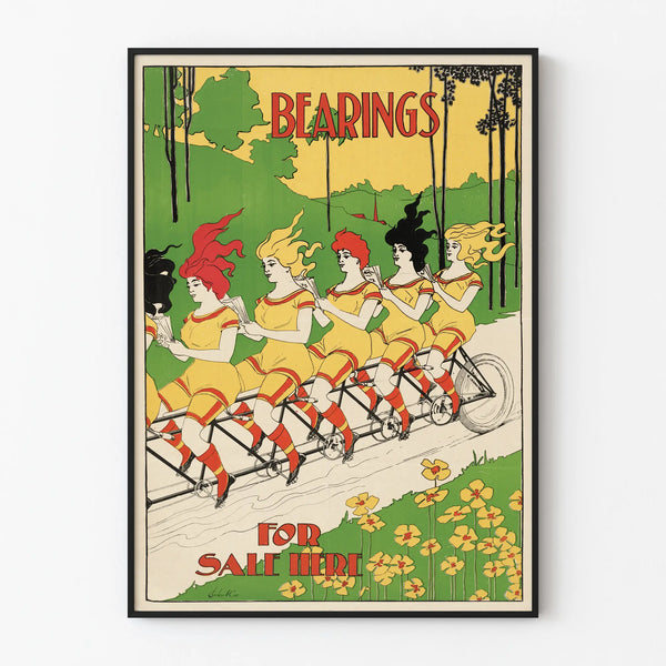 Vintage Bearings Poster for Sale Here - Retro Decorative Poster