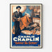 Vintage Poster Charlie Chaplin Behind The Screen