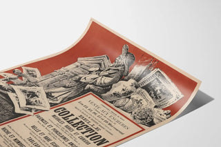 Vintage Poster Collection of Rare Furniture and Art Objects