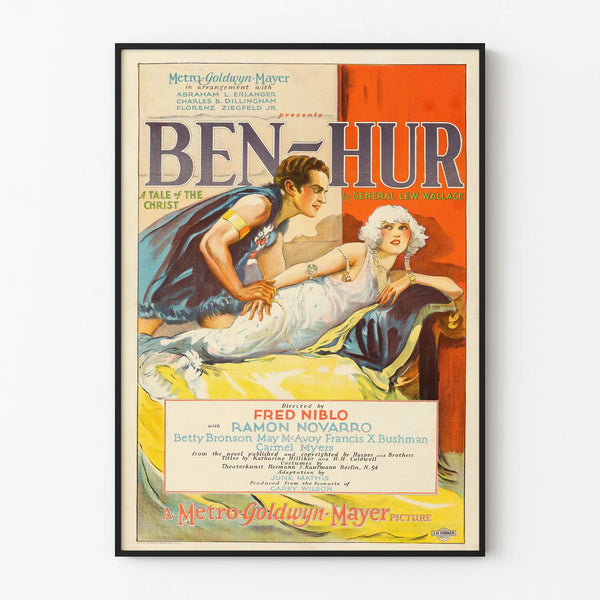 Vintage Ben-Hur Poster - Classic Cinema Wall Decoration