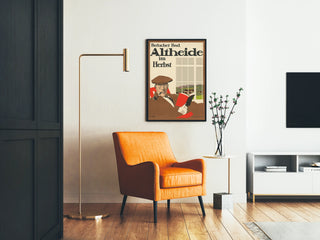 Vintage Poster of Bad Altheide in Autumn