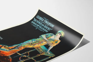 Vintage Poster Beyond the Rocks with Gloria Swanson