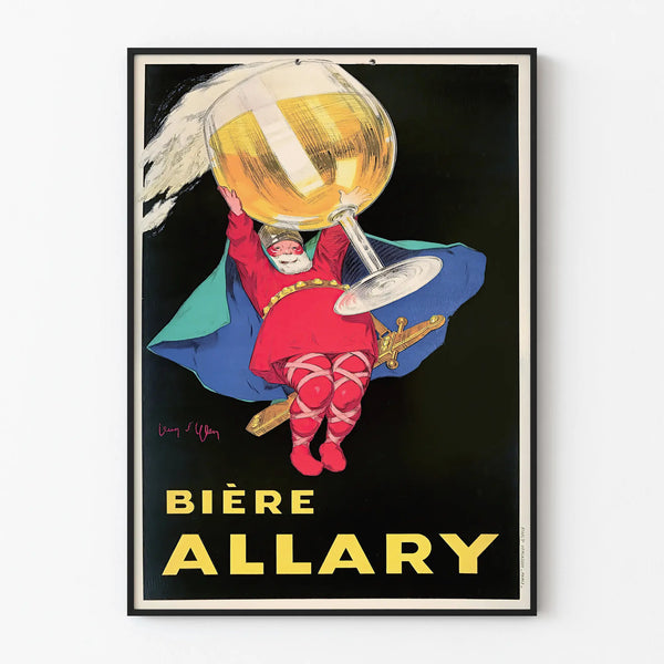 Vintage Beer Allary Poster - Retro Wall Decoration