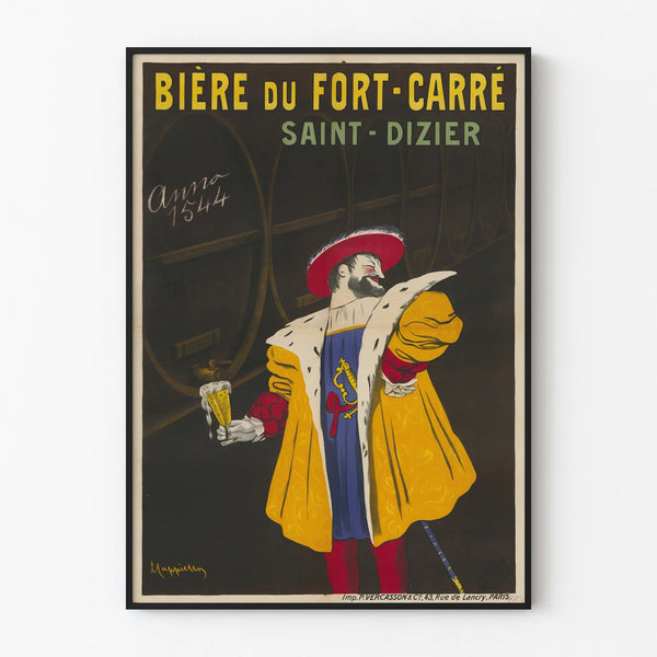 Vintage poster of Bière du Fort-Carré Saint-Dizier