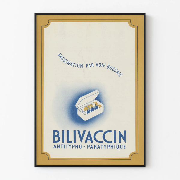 Vintage poster Bilivaccin Oral Vaccination
