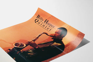 Billy Harper Quintet Poster - Jazz Wall Decoration Saxophone