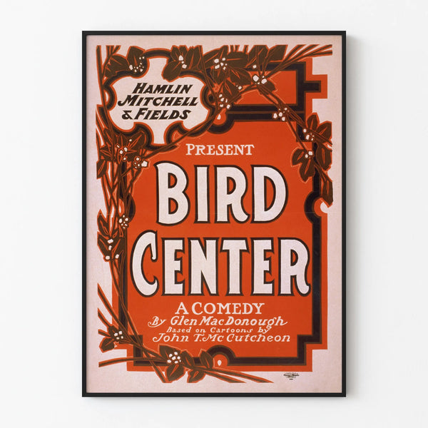 Vintage poster Bird Center by Hamlin Mitchell & Fields