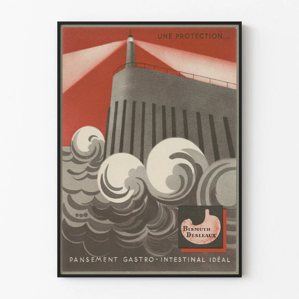 Vintage poster Bismuth Desleaux - Gastrointestinal bandage
