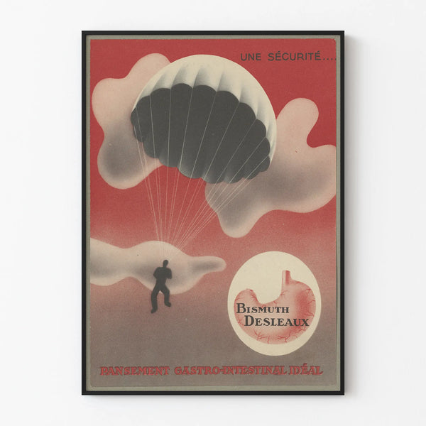 Vintage poster Bismuth Desleaux - Ideal gastrointestinal bandage