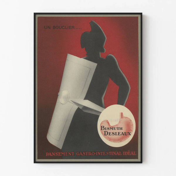 Vintage Advertising Poster Bismuth Desleaux - Gastrointestinal Bandage