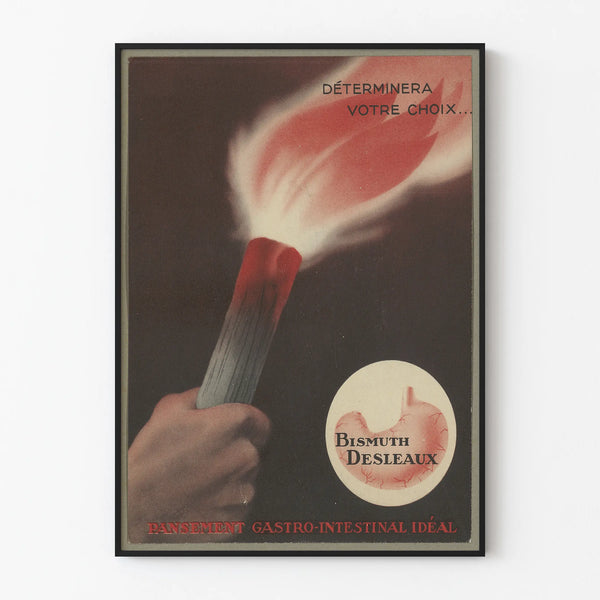 Vintage Poster for Bismuth Gastro-Intestinal Bandage Desleaux