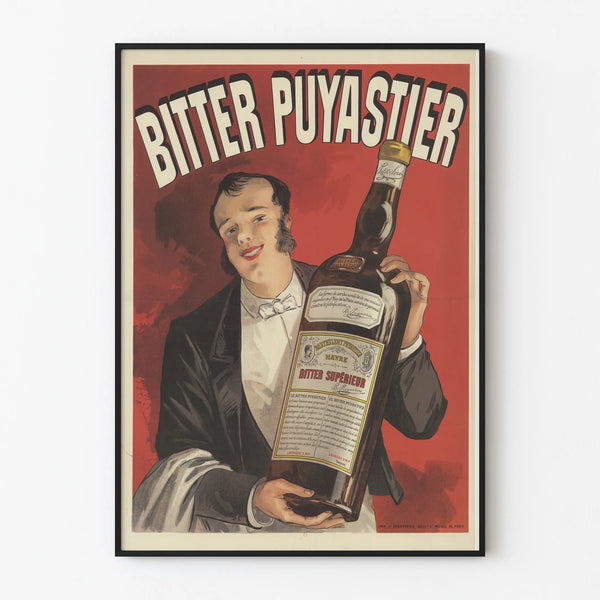 Vintage Bitter Puyastier Poster for Wall Decoration