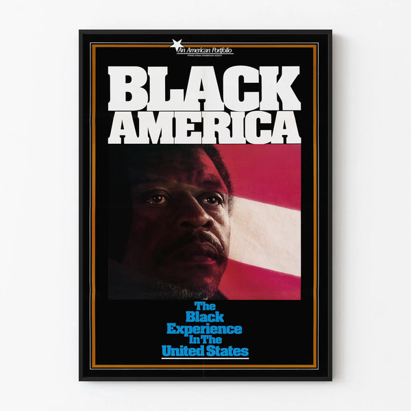 Black America Poster - The Black Experience in the United States