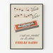 Vintage Blephargyl Ferlux Advertising Poster