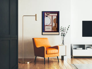Decorative Poster String Instruments Blue Ridge Connection