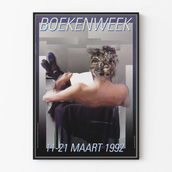 Vintage Poster Boekenweek 1992 Special Edition