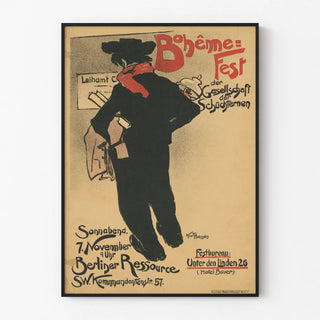 Bohemian Festival Poster Society of the Shy