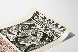 Poster of Protest Boycott Nestlé Products – Engaged Wall Decoration