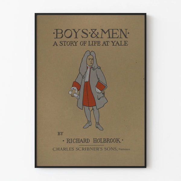 Vintage Boys & Men Yale Poster by Richard Holbrook