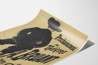 Vintage poster Coming soon at A. Bruant Theater