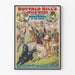 Buffalo Bill's Wild West Poster with Mexican Cowboys and Expert Rider
