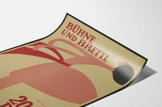 Vintage poster Bühne und Brettl by Julius Klinger