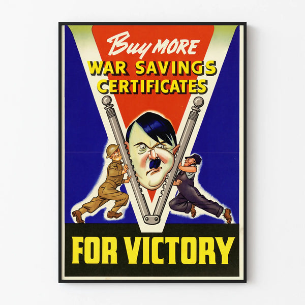 Vintage poster Buy More War Savings Certificates For Victory