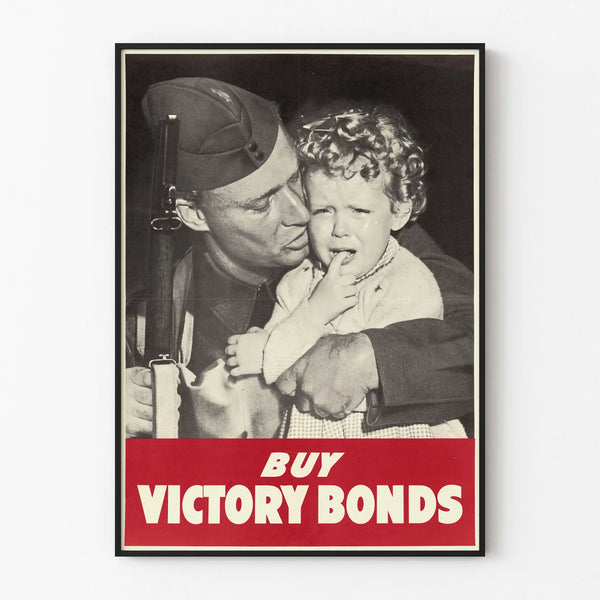 Vintage Poster Buy Victory Bonds - Historic Wall Decoration