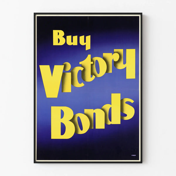 Vintage Poster Buy Victory Bonds for Wall Decoration