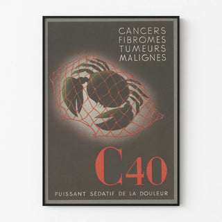 Vintage Poster C40 Cancer and Tumor Screening