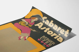 Vintage Poster of Astoria Berger Ufer Cabaret by Erich Lüdke