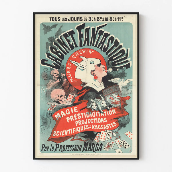 Poster Cabinet Fantastique Grevin Museum
